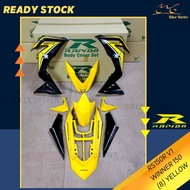 [READY STOCK] COVERSET/BODYSET HONDA RS150/RS150R V1 WINNER 150 (8) YELLOW (STICKER TANAM)