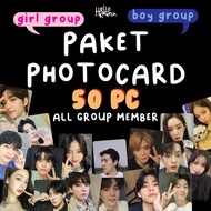 [50 PC] PAKET PHOTOCARD KPOP GRUP CUSTOM BTS NCT ENHYPEN BLACKPINK BISA UNTUK SEMUA GRUP