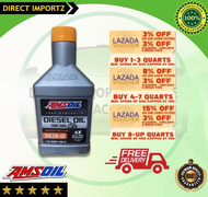 AMSOIL SAE 5W-40 Fully Synthetic Diesel Oil ( Turbo Truck ) / with FREEBIE ( 5W40 Engine Oil Motor Oil ) Amsoil-0033 4x4b