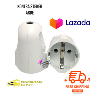 Kontra Steker Arde/Colokan Kontra Steker Arde Female Plug/ Kontra Steker Bulat Arde Cewek Kontra SNI