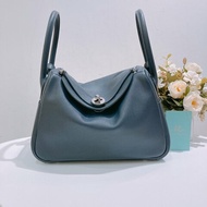TW4717 Hermes Lindy 26 Evercolor 2Z Bleu Nuit x PHW 夜空深藍色