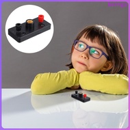 4 Pcs Light Bulb Circuit Experiment Kit Clip Lamp Holder 7.50X3.50X2.60CM Black  kevvga
