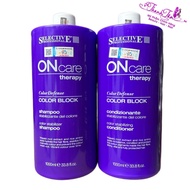 Color Block Selective hair Color shampoo and conditioner 1000mlx2 (New 2026) - NN