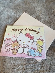 Hello Kitty 立體生日卡/萬用卡 (包本地平郵）