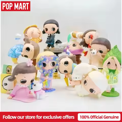 Genuine POPMART Nyota I Am The Seasons Series Blind Box Mystery Box Caixa Sorpresa Girls Anime Figur