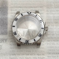 ตัวเรือนนาฬิกา NH35 รุ่นดัดแปลง ใช้แทน สีดำ สีเขียว รุ่น Ghost Case ขนาด 40 มม แบบแบน กระจก สีฟ้าทะเ