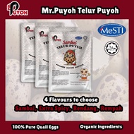 Mr.Puyoh Sambal Telur Puyuh I Quail Eggs I Normal, Extra Spciy, Rendang, Rempah) Makanan segera