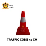 Traffic Cone Rubber 45 cm Orange Traffic Cone/ Traffic Cone/ Lintas