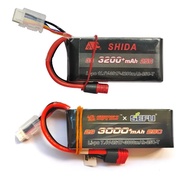 MJX Hyper Go 14301 14302 14303 14210 14209 1/14 Kereta RC Trak RC 25C 2S 7.4V 3000mAh/11.1V 3S 3200m