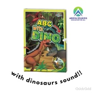 [+FREEGIFT] ABC WITH DINO BOOK BUKU DINOSAUR WITH DINOSAUR SOUND BUKU BELAJAR ABC