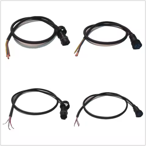 1meter ip65 DMX512 Power Cable Outdoor waterproof Stage light LED par LED Wall washer hand in hand c