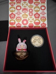 Lulu 豬兔年金飯碗 連金幣