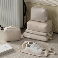 6Pcs Set Travel Storage Bag Compression Luggage Storage Bag/Compression packing cube/Packing Cube/Pa