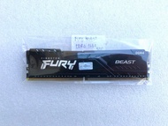 RAM KINGSTON FURY BEAST  16GB (16GBx1) DDR4 3200MHz DDR4 (BLACK) มือสอง ประกัน LT