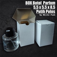 Box Botol Parfum / 5,5 x 5,5 x 8,5 / Kemasan Botol byredo 50ml