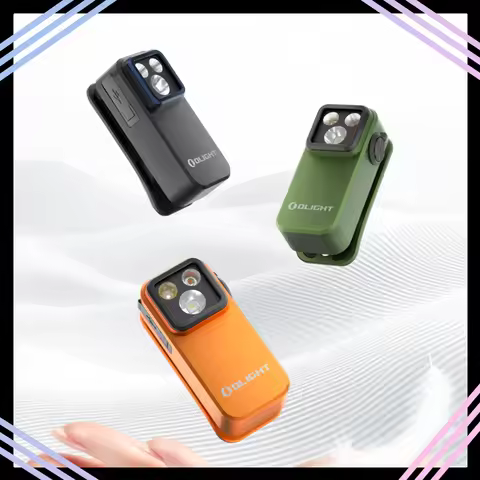 Olight Oclip Pro Outdoor Flashlight Portable Strong Light Camping Torch Long Range Rechargeable 500L