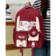 bagpack for woman korean bagpack bagpack High School Students All-Match Large-Capacity Backpack Comp