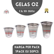 Gelas Plastik / Cup Plastik 10oz, 12oz, 14oz, 16oz