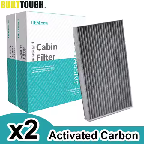 2x Car Pollen Cabin Filter Activated Carbon For Nissan Cube Z12 Juke F15 Leaf Sentra Pulasr Sylphy B