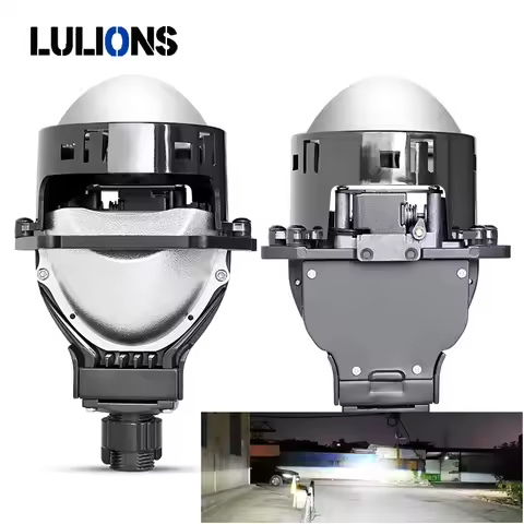 3 Inch H4 H7 H11 9005 9006 Bi-LED Projector Lenses 6000K Hella 3R G5 Car Headlight Bulbs Retrofit Ki