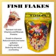 Fish Flakes, Flakes Fish Food, Aqua Flakes Fish Food, Premium Fish Flakes Food