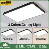 SG STOCK LED Ceiling Light 600MM 60W/72W Rectangle Ceiling Light Living Room kitchen Light