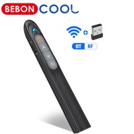 Bluetooth Wireless Presenter For Powerpoint Presentation Red Pointer For PPT Presentation Clicker Remote Control For PC