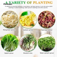 Garende Bean Sprouts Machine 3 Layers Household Bean Sprouts Maker Seed Sprouter with 3 Seasonal Mod