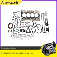 Cylinder Head Gasket Set Fit 2.4 L For MITSUBISHI FIAT 2.4L L4 16V 2.4 L 4N15 2014-2024 1000D061 600