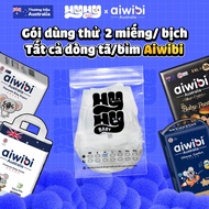 [Trial Pack] Night Diapers & Daytime Stickers/Pants Premium Aiwibi Australia, Super Dry Baby Night D