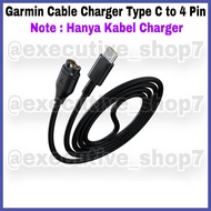 Garmin Cable Charger Type C to 4 Pin - Note: Only Charger Cable