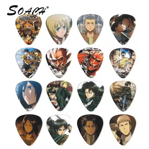 SOACH 10PCS 0.71mm 1.0 high quality guitar picks two side pick instruments guitar picks earrings DIY