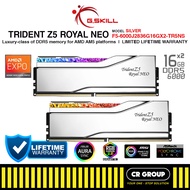 G.Skill Trident Z5 Royal Neo RGB Silver DDR5 for AMD - 2x16GB/2x24GB/2x32GB/2x48GB (Limited Lifetime