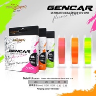 Senar Pancing Blood Gencar Flouroline 150M Ultimate Monofilamen Premium