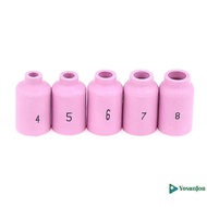 YosunJon] 42mm 54N14 54N15 54N16 54N17 54N18 Alumina Ceramic Nozzles For TIG WP17 18 26 Welding Torc