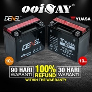 YUASA DENEL YTX12-BS (MF) - Motorcycle Battery - ER6F (2009-2011) ZX750 ZX BLADE 650 VERSYS 650
