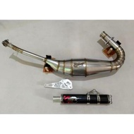 [BEST QUALITY] KNALPOT CREAMPIE JOGJA NINJA SS R RR ZX150 CREAMPIE JOGJAKARTA SILINCER CARBON KARBON