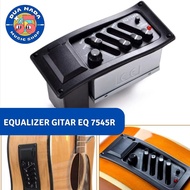 Preamp Equalizer EQ 7545R Acoustic Electric Guitar Pick Up/