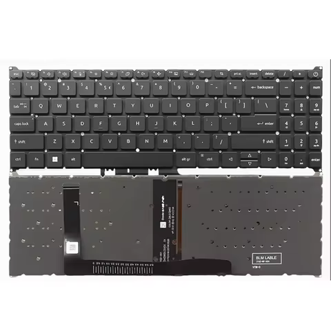 US for ACER NITRO V15 ANV15-51-54KC ANV15-41 A515-58-48 A715-78 N22Q25 N23C3 N23Q22 Laptop Keyboard