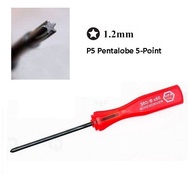 B.M ScrewDriver 1.2mm P5 Pentalobe 5-Point Star Screwdriver Opening Repair Tools For MacBook Air Pro