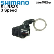 Shimano Tourney SL-RS35ปฏิบัติตามตัวเปลี่ยนเกียร์จักรยาน3/6/7 Speed 18/21 Speed SL RS35อะไหล่จักรยานเสือภูเขาพับได้