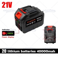 【Kirim Sekarang】Baterai Lithium Baru Berkapasitas Sangat esar / 21V 13000mAh baterai li-ion Baterai