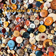 Mixed DIY Handmade Buttons Natural Environmentally Friendly Wooden Color Wooden Coconut Buttons Butt