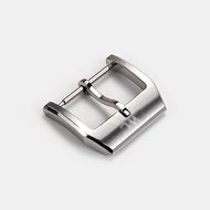 18mm Watch Buckle 316L Stainless Steel Pin Tang Buckle Brushed Watch Clasp For IWC Watch Band Strap Tang Buckle