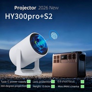 HY300Pro+Projector Android Ultra HD 4K Smart Portable Home Office Outdoor Line Projection