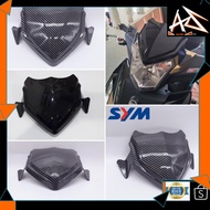 MALAYSIA UP📣 SYM VF3I BLACK & CARBON SYM VF3 185 COWLING VISOR