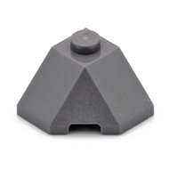 COOLPON|This Is LEGO Lego's Parts Dark Grey Wedge 2x2 Slope 45 13548 6227909