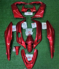 ชุดสีPCX125/150 ตัวเก่า สีแดงแก้ว ได้ทั้งหมด10ชิ้น แท้เบิกศูนย์ Honda