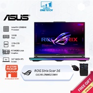 Asus ROG Scar 16 G634J-ZNM023WH Gaming Notebook (16" QHD IPS/i9-13980HX/32GB/1TB+1TB SSD/RTX4080 12G