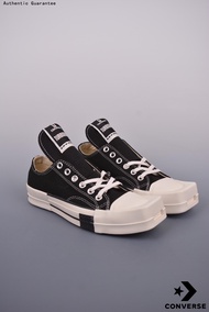 Converse x Rick Owens Chuck 70s TURBODRK Fashion Sneakers Genuine Outdoor Shoes รองเท้าผ้าใบ รองเท้า คอนเวิร์ส คลาสสิค ได้ทั้งชายหญิง แฟชั่นสตรีท ระบายอากาศได้ รองเท้าสเก็ตบอร์ด